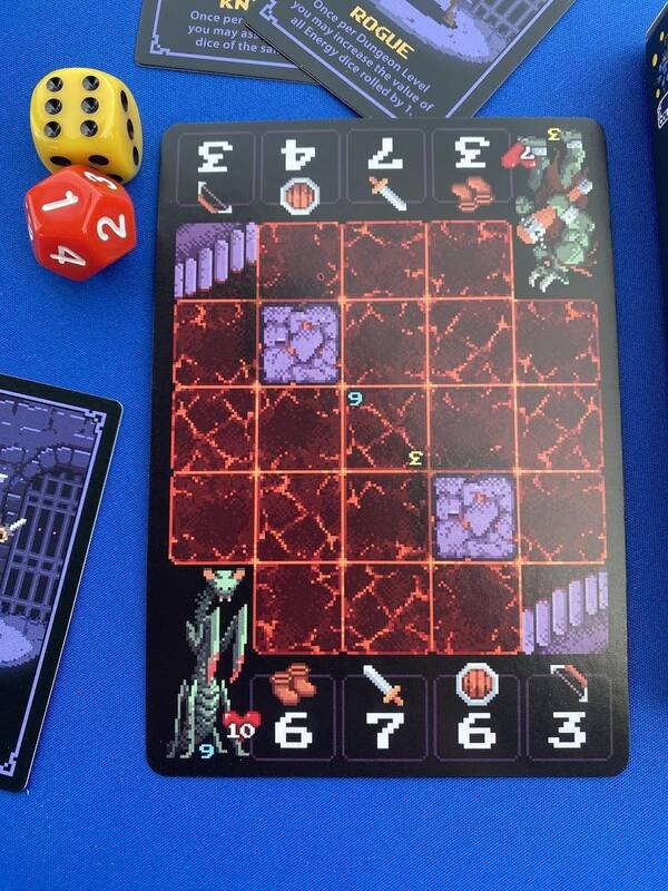 Jogo de Tabuleiro Little Rocket Games One Card Dungeon Expansion